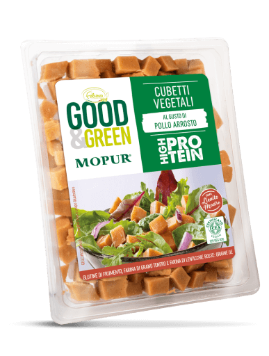 Good&Green Mopur® Dés végétaux au goût de Poulet Rôti