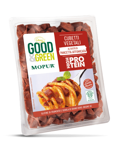 Good&Green Mopur® Dés végétaux au goût de Poitrine fumeé